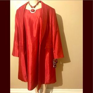 Beautiful Red Holiday Suit
